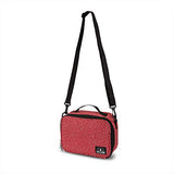 Volcom Junior's Women's Brown Bag Lunch Box Tote, dot, One Size Fits All