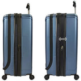 Traveler’S Choice Barcelona 100% Polycarbonate Durable Hardshell Expandable Front Opening Dual