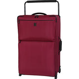 It Luggage 32.7" World'S Lightest Los Angeles 2 Wheel, Persian Red