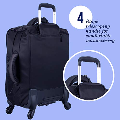 Lipault - Original Plume Spinner 55/20 Luggage - Carry-On Rolling Bag ...