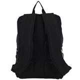 Fuel Travel Lightweight Bungee Backpack, Durable for School, Gym or Work (Black)