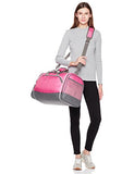 Amazonbasics Sports Duffel - Small, Pink