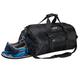 Gym Sports Duffel Bag With Shoes Compartment And Waterproof Pouch Travel Duffel Bag Weekend Bag For