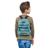 Vibedration Mini Backpack | Casual Lightweight Daypack Purse for Women, Girls, Boys, Men | Festival Fashion, Rave & Travel Accessories (Boho Forest)