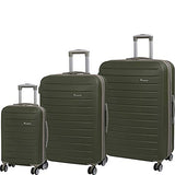 it luggage Legion 8-Wheel Hardside Expandable, Dark Olive With Cobblestone Trim