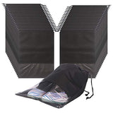 Set of 36 Shoe Bags for Travel Non-Woven with Rope for Men and Women Large Shoes Storage Pouch Organizer