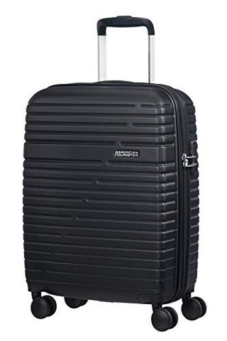 American Tourister Aero Racer Spinner 55-2,5 Kg Hand Luggage, cm, 37 liters, Black (Jet Black)
