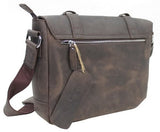 Vagabond Traveler 13.5" Cowhide Leather Messenger Shoulder Bag Lm07.Vd