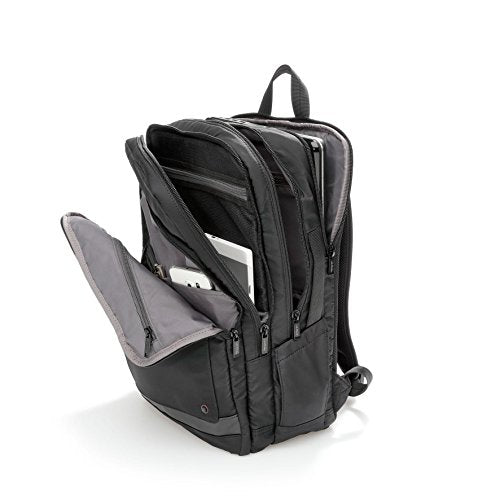 Shop Hedgren Expel-Square Backpack, Black, On – Luggage Factory