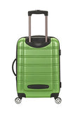 Rockland 20 Inch 28 Inch 2Pc Expandable Abs Spinner Set, Green, One Size