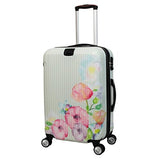 World Traveler Bloom 3-Piece Lightweight Luggage Set, Flower