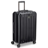 DELSEY Paris Titanium DLX Hardside Luggage with Spinner Wheels, Black, 2-Piece Set (21/25)