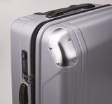 Zero Halliburton 24" 4 Wheel Spinner Travel Case (SILVER)