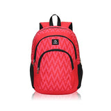 Veegul Cool Backpack Kids Sturdy Schoolbags Back To School Backpack For Boys Girls,Red