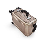 Zero Halliburton Geo Aluminum 3.0 Carry On 4-Wheel Spinner Luggage in Black