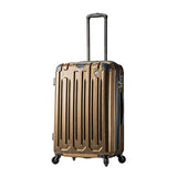 Mia Toro Italy Lustro Hardside 28 Inch Spinner Luggage, Gold