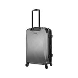 Mia Toro Italy Gaeta Hard Side 26 Inch Spinner Luggage, Black