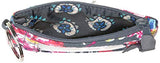 Vera Bradley Iconic Zip ID Case, Signature Cotton, Pretty Posies