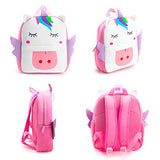 Nice Choice Toddler Backpack Large-Size Unicorn Animal Cartoon Pre-School Backpack Daycare Bag For Girl Boy 3-6 Years, Unicorn