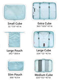 Travel Packing Organizers - Clothes Cubes Shoe Bags Laundry Pouches For Suitcase Luggage, Storage