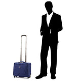 Travelpro Luggage Crew 11 16" Carry-On Rolling Tote Suitcase, Indigo