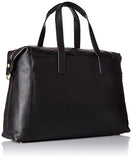Knomo Luggage Knomo Mayfair Leather Audley 14-Inch Slim Brief Tote, Black, One Size
