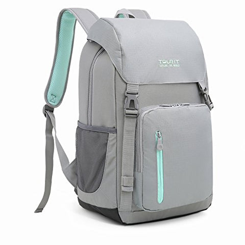TOURIT Insulated Cooler Backpack Bag Picnic Back Packs Cooler Stylish Lightweight Backpack with Cooler Large Capacity for Men Women to Hiking, Travel, Camping