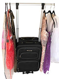 The Dance Angel Suitcase Black Carry-On (Rolling Dance Bag With Costume Rack)