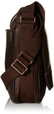 Kenneth Cole Reaction Come Bag Soon - Colombian Leather Laptop & Ipad Messenger, Brown