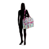 Vera Bradley Iconic Grand Weekender Travel Bag, Signature Cotton, Wildflower Paisley