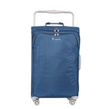 It Luggage World'S Lightest 27.6" 8 Wheel Lightweight Spinner , Blue Ashes