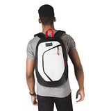 Jansport Interface Laptop Backpack - White/Black/Red Tape