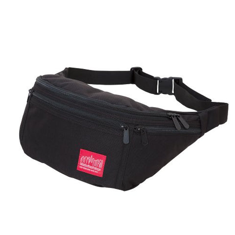 Manhattan Portage Alleycat Waist Bag With Zipper, Black, One Size