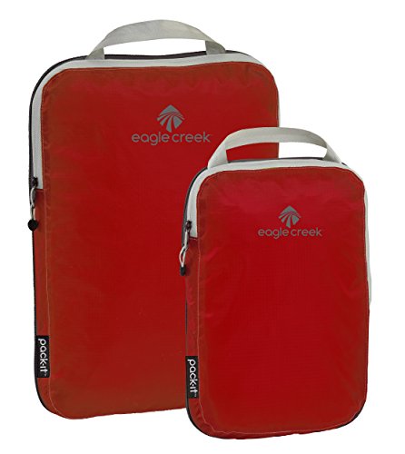 Eagle Creek Pck-it Spctr Cmpressn Cube St-2pc St (S, M), Volcano Red