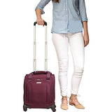 Samsonite Spinner Underseater with USB Port, Rolling Carry-On With Laptop Pocket - Fits 14.2 Inch Laptop - (Potent Purple)