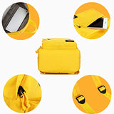 Choco Mocha Yellow Mini Backpack Girls Small Backpack for Girls Mini Backpack Purses for Kids 4-5 7-8 9-10 10-12 Kids Mini Backpack for Toddler Girls Tiny Backpacks for Girls Back Packs for Girl Gifts, Yellow