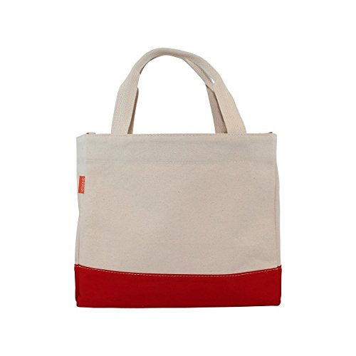 CB Station 6188 Color Block Tote Bag44; Red