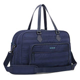 ECOSUSI Weekender Bag Travel Duffle Bag Overnight Bag Carry-on with Trolley Sleeve Fit up to 15.6