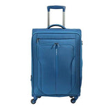 Samsonite Patrono Spinner Unisex Medium Blue Polyester Luggage Bag 108105-1090