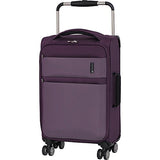 It Luggage World'S Lightest Debonair 21.5" 8-Wheel Spinner, Purple/White