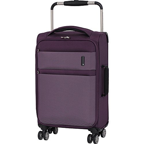 It Luggage World'S Lightest Debonair 21.5" 8-Wheel Spinner, Purple/White