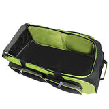 Fila 26" Lightweight Rolling Duffel Bag, Neon Lime, One Size
