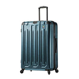 Mia Toro Italy Lustro Hardside 31 Inch Spinner Luggage, Blue