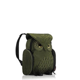 Darling'S Owl Water Resistant Lightweight Mini Backpack - Small - Olive