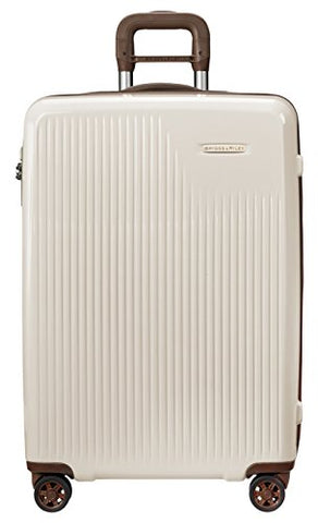 Briggs & Riley Sympatico Expandable Carry-On Cx 25" Spinner, Cream
