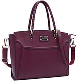 Laptop Tote Bag for Women,13-15.6 Inches Spacious Tablet Handbag Shoulder Bag for Laptop Computer Tablet(Darkpurple-N)