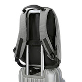 ABage Business Travel Daypack Anti Theft School Book Bag 15.6 Inch Laptop Backpack USB Charging,