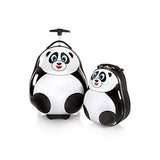 Heys America Travel Tots Kids 2 Pc Luggage Set -18" Carry On Luggage & 13" Backpack (Panda)