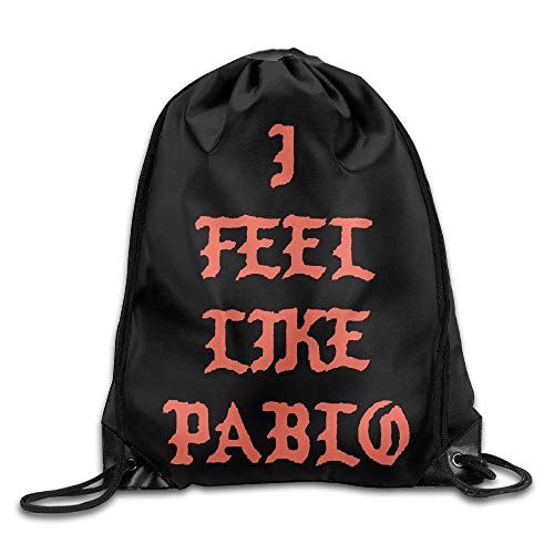 GBMVN I Feel Like Pablo Unisex Drawstring Gym Sack Sport Bag