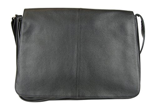 Latico Leathers Heritage Collection Front Flap Messenger , Authentic Luxury Leather, Designer